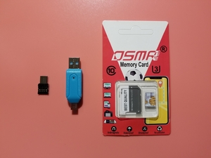 Micro SD メモリーカード 16GB+OTG+Type-Cコネクター