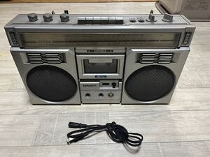 現状品 日立 ステレオ カセット レコーダー ラジカセ TRK-7800 昭和 レトロ HITACHI AM FM ラジオ 