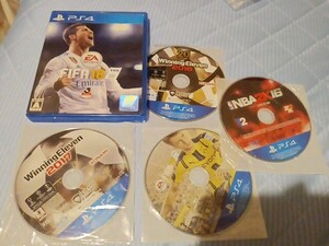 ウイニングイレブン FIFA NBA ps4 4本セット ソニー プレステ ゲーム