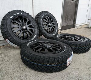 N-VAN アクティ ハイゼット アトレー クリッパー キャリィ 12インチ マッドスター ラジアル MT 145/80R12 80/78N ホワイトレター