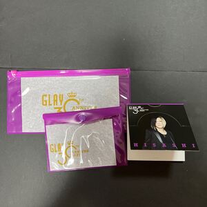 即決 GLAY 30th Anniversary エンタメくじ HISASHI スタンドメモ賞 マルチケース賞