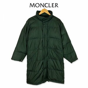 ★定価15万円★ MONCLER モンクレール ロングコート ロングダウンジャケット カーキグリーン 緑 サイズ 1 (Sサイズ)