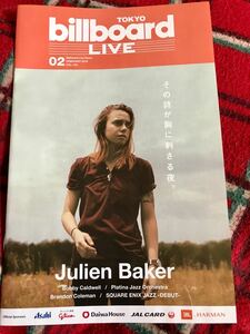 Billbord Live News Vol.138 表紙Julien Baker