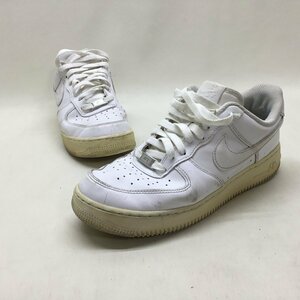 ■NIKE ナイキ AIR FORCE 1 エアフォース1 LOW 315122-111 サイズ26.5㎝ ホワイト 汚れあり 中古品 /0.9kg ■