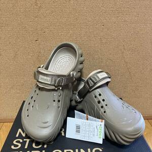 crocs Echo Clog / クロックス エコークロッグ メンズサンダル 26.0cm カーキ 送料込み