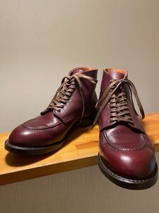 廃盤レア/レッドウィング REDWING9091/ジラードブーツ/フェザーストーンブラックチェリ/US9D／美品／ベックマン /ポストマン