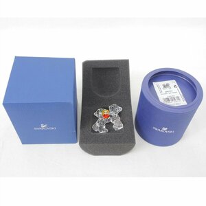 1円【一般中古】SWAROVSKI スワロフスキー/クリスタルフィギュア KRIS BEAR BestFriends/5491971/78