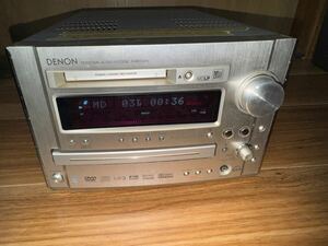 DENON(デノン )コンポ　D-ME55DV MD再生　DVD,CD不良　ジャンク品