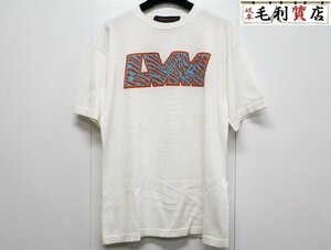 ルイヴィトン LOUIS VUITTON ショートスリーブ コットン クルーネック HPN15WHA0 ＲＭ232Ｍ サイズS 美品 Ｔシャツ カットソー