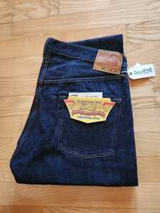 送料込★東洋SUGAR CANE シュガーケーン　SC42955Z　14oz DENIM 1955Z MODEL （ZIPPER FLY）GRIPPER ジッパー　ジーンズ　インディゴ　33