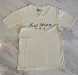激レア 希少 TMT Soul Rider ロゴ ラインストーン Tシャツ S ホワイト ティーエムティー スター
