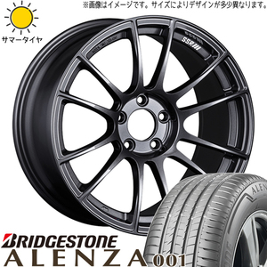 235/55R19 サマータイヤホイールセット クラウンスポーツ etc (BRIDGESTONE ALENZA001 & SSR GTX04 5穴 114.3)