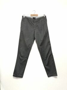 HUGO BOSS パンツ STRETCH グレー 44 ストレッチ ボス CRIGAN REGULAR FIT PANTS