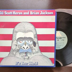 PROMO US original Gil Scott Heron Brian Jackson It