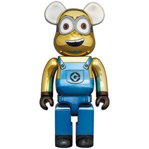 BE@RBRICK DAVE CHROME Ver. 1000％　新品・未開封