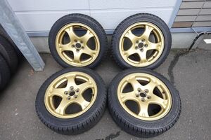 SUBARU IMPREZA WRX STi 純正アルミ　205/50R1６　ブリジストン　REVO2　２００５年 個人はは支店止め