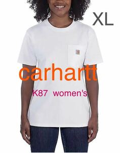 カーハート レディース ポケット Tシャツ XL carhartt women