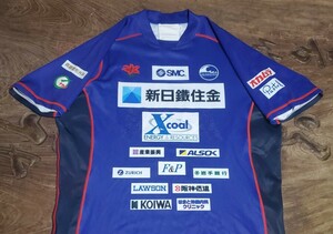 値下交渉 2017年 日本製鉄 釜石シーウェイブス セカンド ジャージ 選手支給品 検/ NIPPON STEEL KAMAISHI SEAWAVES JAPAN RUGBY LEAGUE ONE