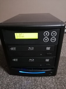 ブルーレイ・DVD・CDデュプリケーター 1対1 動作確認済み ブルーレイコピー機 DVDコピー機