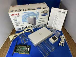 BUFFALO MOドライブ　MOS-S640R/USP 640MB SCSI-2対応　SCSIインターフェースボードセットモデル