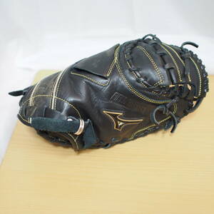 野球 グローブ ミズノ キャッチャーミット FIELD GLISTER フィールドグリスター GUSTER HG MIZUNO 保管品　baseball glove 管理番号490-24