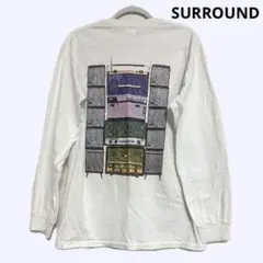 M （サラウンド） SOUND SYSTEM LS TEE ホワイト　Tシャツ