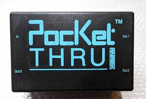 POCKET THRU ANATEK製 レア