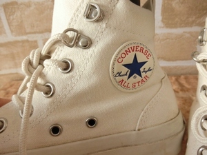 CONVERSE　コンバース　白　ハイカットスニーカー　23㎝