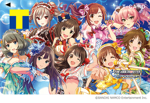 即決 新品未開封 TSUTAYA コラボTカード アイドルマスター シンデレラガールズ デザイン 未登録 アイマス ツタヤ 送料無料