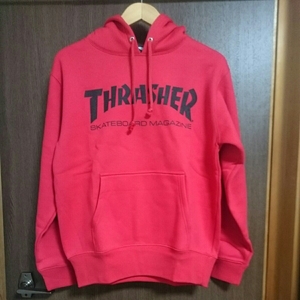 スラッシャー/サイズM/パーカ/THRASHER/red