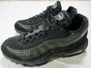 NIKE ナイキ AIR MAX95 エアマック95 黒×カーキ 26cm