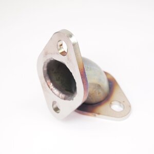 Exhaust Manifold Stub SIP for Vespa 50s 100 ET3 PK50 PK125 ベスパ マルチホールエキゾーストマニホールド エキマニ