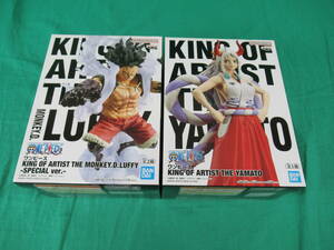 09/A929★フィギュア 2種セット★ワンピース KING OF ARTIST THE YAMATO/THE MONKEY.D.LUFFY-SPECIAL ver.-【B】スネイクマン★未開封品