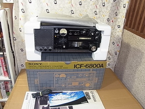 SONY【ICF-6800(A)】 元箱付 極上美品 分解・整備・調整済、クリーニング済み品 FM76～95MHzまで受信可能 管理24022007