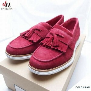 COLE HAAN コールハーン LUNARGRAND TASSEL ルナグランド タッセル スエード レザー ローファー シューズ MASONRY US9