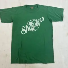 ヴィンテージTシャツ　80s シングルステッチ　サッカー　ゲームT  Sサイズ