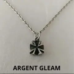 ARGENT GLEAM アイアンクロスネックレストップ シルバー925