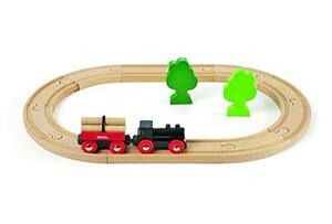 BRIO(ブリオ)小さな森の基本レールセット全18ピース対象年齢2歳~(電車おもちゃ木製レール)33042