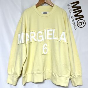 MM6 Maison Margiela エムエムシックス メゾン マルジェラ Kids ロゴ プリント スウェット レディース 14Y 大人着用可能　S M