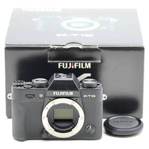 #b1579【外観美品】 FUJIFILM フジフイルム X-T10 ボディ ブラック 