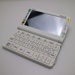 美品 XD-SX4800 エクスワード ホワイト 電子辞書 CASIO あすつく 土日祝発送OK