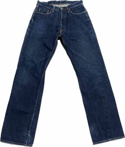 初期 日本製 DENIM ドゥニーム XX タイプ デニムパンツ 革パッチ W31