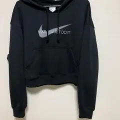 Nike JUST DO IT パーカー ジャージ　ウェア　黒 レディースXL