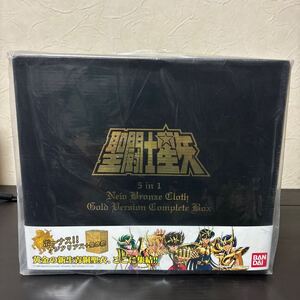 inrqr【未開封】香港バンダイ 聖闘士星矢 聖闘士聖衣大系 5in1BOX ボーナス サジタリアス＋聖衣箱 黄金の新生青銅聖衣