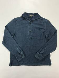 新品 10905 RRL XSサイズ スウェット シャツ ポロ ラルフローレン polo ralph lauren ダブルアールエル ビンテージ マリーン 碇 インディゴ