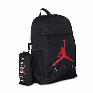 ナイキ ジョーダン リュック バックパック Nike Jordan Backpack Jumpman ジャンプマン ブラック 黒 通学 部活 [並行輸入品]