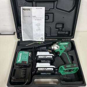 ◯ makita マキタ MTD001DSX 充電式インパクトドライバ 14.4V 予備バッテリー有 動作確認済み DIY 電動工具