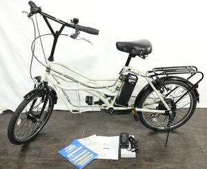 【ト滝】☆美品☆ DAIWA CYCLE ダイワサイクル イートートバイク 電動自転車 E-TTB206 20×1.75 付属品 ※らくらく家財便※ DS029DEH01