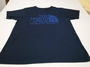送料無料　　THE NORTH FACE ノースフェイス　マウンテンフォト ハーフドームロゴ Tシャツ　　ネイビー　Mサイズ　　　　　　　