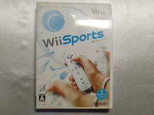 中古品/欠品有り Wiiソフト Wii Sports 説明書欠品